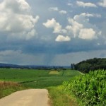 Paysage avant l'orage