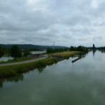 Grand Canal d'Alsace et le Rhin à Niffer